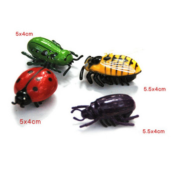 Electric Beetle Ladybug Simulation Animal Insect Toy παιχνίδι γάτας Μίνι παιχνίδια με μπαταρία