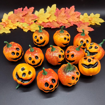 Mini Fake Vegetable Simulation Halloween Artificial Pumpkin DIY Craft Home Birthday Party Birthday Halloween Decoration Party Props