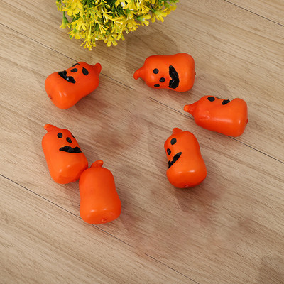 Mini võltsitud köögiviljasimulatsioon Halloweeni kunstlik kõrvits DIY käsitöö kodus sünnipäevapidu Halloweeni dekoratsioonipeo rekvisiidid
