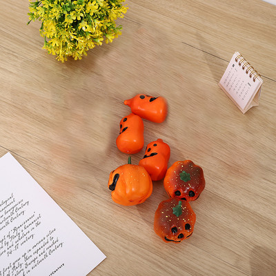 Mini võltsitud köögiviljasimulatsioon Halloweeni kunstlik kõrvits DIY käsitöö kodus sünnipäevapidu Halloweeni dekoratsioonipeo rekvisiidid