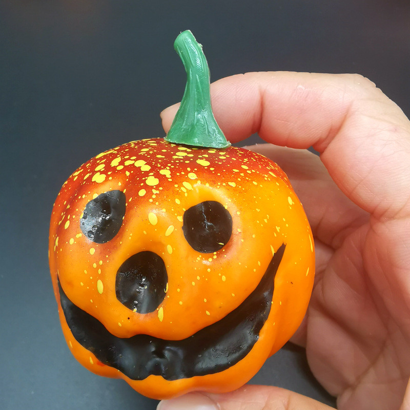 Mini hamis zöldség szimuláció Halloween mesterséges sütőtök barkács kézműves otthoni születésnapi parti Halloween dekorációs parti kellékek