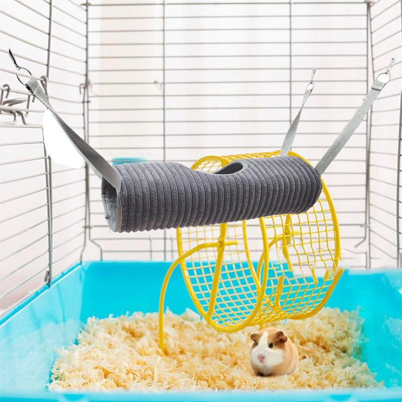 Görény Függőágy Görény kis hörcsögökhöz Cukorsikló cső Lengő meleg alagút táska papagájokhoz Egerek Vitorlázók Játék ketrec tartozékok