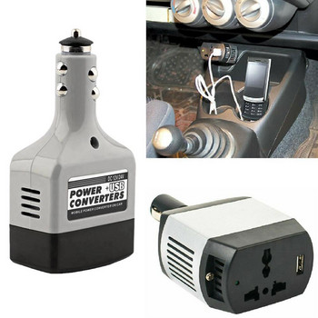 Universal Car Mobile Power Inverter Adapter 12V/24V to 220 USB Auto Car Converter Car Converter που χρησιμοποιείται για όλα τα κινητά τηλέφωνα