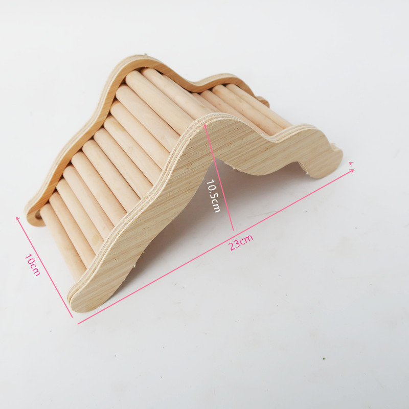 Hörcsög fa létra Kisállat mászójáték csincsillához Természetes hörcsög tornajátékok tengerimalac kiegészítők