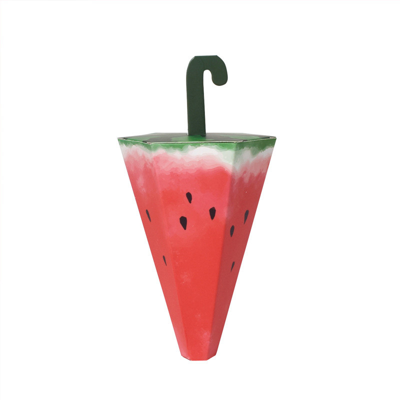 12 csomag görögdinnye cukorka dobozok nyári görögdinnye parti kellékek esernyő alakú görögdinnye csemegedobozok babaváró születésnapra