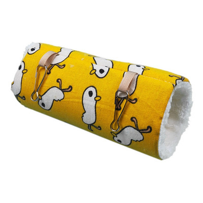Hamster Cage Ferret Tunnel αιώρα για αρουραίους Ζεστό παιχνίδι χάμστερ με σωλήνα κρεβατιού Κλουβί κρεβατιού για χάμστερ κουνέλι ινδικό χοιρίδιο μικρά ζώα