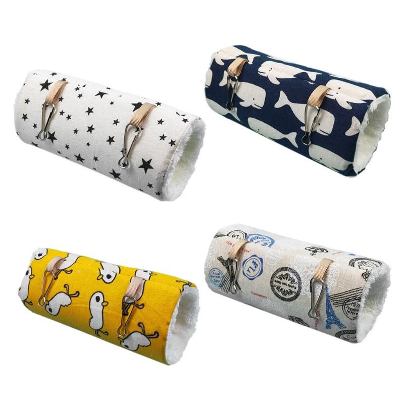 Hamster Cage Ferret Tunnel αιώρα για αρουραίους Ζεστό παιχνίδι χάμστερ με σωλήνα κρεβατιού Κλουβί κρεβατιού για χάμστερ κουνέλι ινδικό χοιρίδιο μικρά ζώα