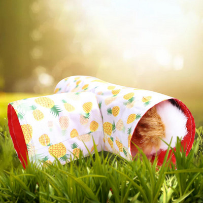 Small Animals Pet Guinea Pig Tunnels Κλουβί παιχνίδι παιχνίδι για χάμστερ Gerbil Rat