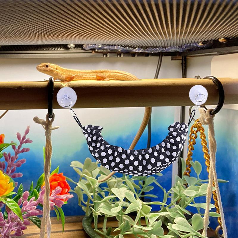 Hüllő szakállas sárkány függőágy hörcsög hüllő hinta kisállatágy függőágy hinta kisállat hüllő játék akasztós ágyszőnyeg Akasztó kanapék