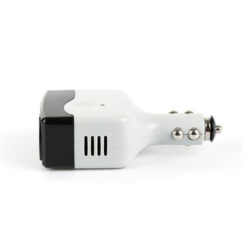 Автомобилни инвертори Захранващ адаптер за зареждане DC 12V/24V до 220V Автоматична запалка Преобразувател Адаптер Зарядно устройство USB Защита от претоварване