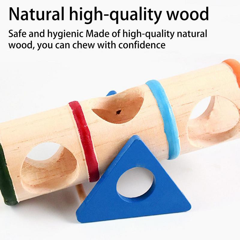 Fából készült hörcsög alagút cső kis állatok üreges törzs búvóhely Egércső alagút cső tengerimalac sündisznó görény patkány játékok