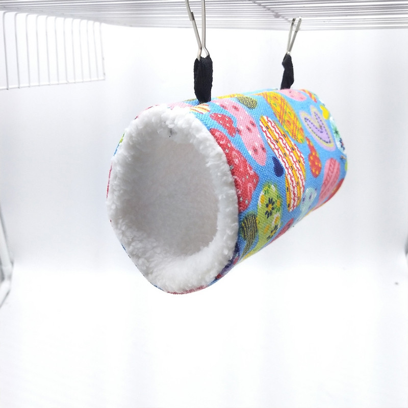 Patkányfüggőágy melegen tartsa felfüggesztett egyrétegű függőágyas állatok ketrecek Ház patkányoknak Kisállat fészek hörcsög mókus számára