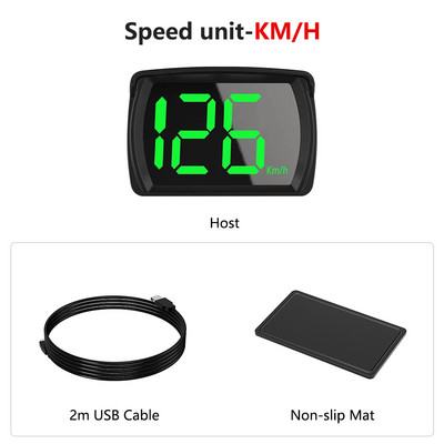 2023 új autós head-up kijelző Y03 GPS HUD digitális sebességmérő autó elektronikai tartozékok gyári közvetlen értékesítés KMH MPH minden Cas-hez