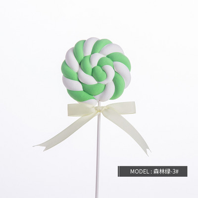 1 τεμ. Προσομοίωση Βαμβακερό γλειφιτζούρι Χαριτωμένο ψεύτικο ζαχαρωτό πολύχρωμο κέικ Μοντέλο επιδόρπιο Βιτρίνα καταστήματος Προβολή στηρίγματα Παιδική διακόσμηση πάρτι γενεθλίων