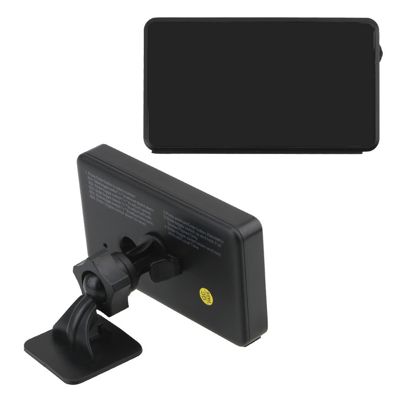 KM/h MPH Autós GPS Sebességmérő Nagy betűtípusú LED kijelző C60s/C80 Kilométerszámláló Autós fejjel felfelé kijelző Magasságkijelző projektor