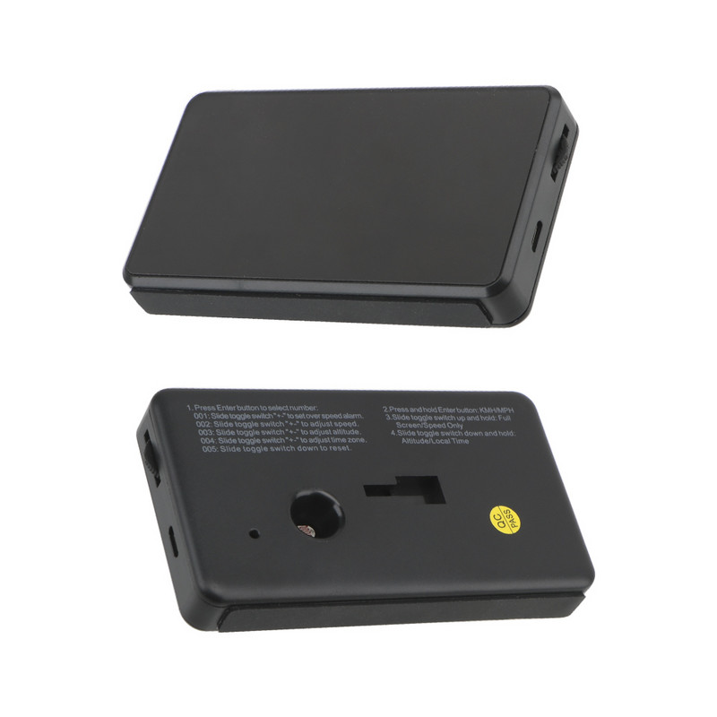 KM/h MPH Autós GPS Sebességmérő Nagy betűtípusú LED kijelző C60s/C80 Kilométerszámláló Autós fejjel felfelé kijelző Magasságkijelző projektor