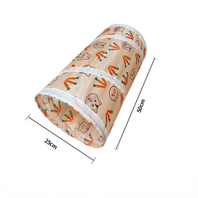 Ινδικό χοιρίδιο Κουνέλι σήραγγα-σωλήνας Παιχνίδια λαγουδάκι κρησφύγετο χάμστερ Μικρά ζώα Δραστηριότητα σήραγγες Hideaway Πτυσσόμενα αξεσουάρ Είδη κατοικίδιων