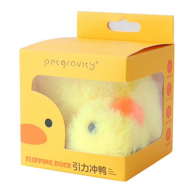 Παιχνίδια για γάτες που φτερουγίζουν πάπια Διαδραστικά ηλεκτρικά παιχνίδια για πουλιά που πλένονται Λούτρινο παιχνίδι για γάτα με αισθητήρα κραδασμών γατούλας Γάτες Παιχνίδι γατάκι