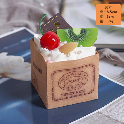 1PC Κύπελλο τεχνητών φρούτων για τούρτα Fake Food Decoration Photography Pro Food Simulation Cake Model Tea Table Decoration FCYY-060