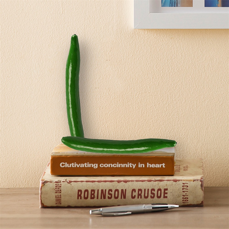 4 τμχ ψεύτικα παιχνίδια με λαχανικά Διακόσμηση τραπεζαρίας Μοντέλο φαγητού αγγούρι Πλαστικά λαχανικά Διακόσμηση Play Αξεσουάρ κουζίνας