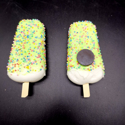 Szimulációs Popsicle Modell Hűvös és frissítő nyári hamis fagylalt mesterséges fagylalt fotó kellékek kirakati dekoráció