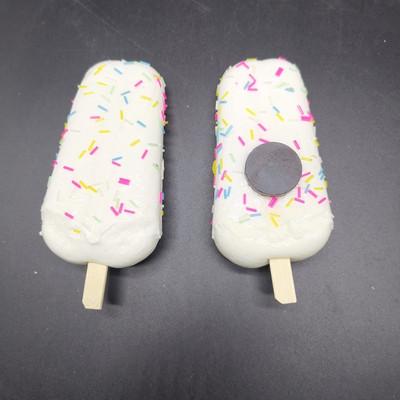 Szimulációs Popsicle Modell Hűvös és frissítő nyári hamis fagylalt mesterséges fagylalt fotó kellékek kirakati dekoráció