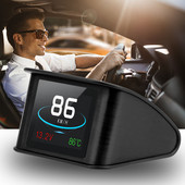 OBD Smart Digital Meter HUD P10 Car Electrics for Car Speedometer Temperature RPM Mileage Gauge Head Up Multi-function Display