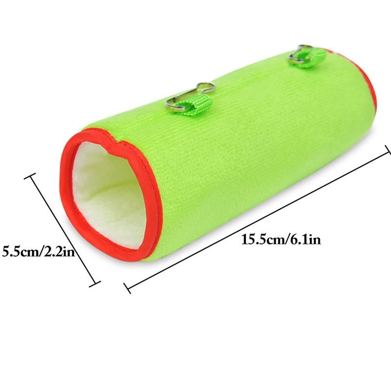 Hamster Cage Tunnel Hammock Ζεστό βελούδινο παιχνίδι χάμστερ με σωλήνα κρεβατιού μικρού ζώου Χάμστερ για κουνάβι αρουραίος Ινδικό χοιρίδιο