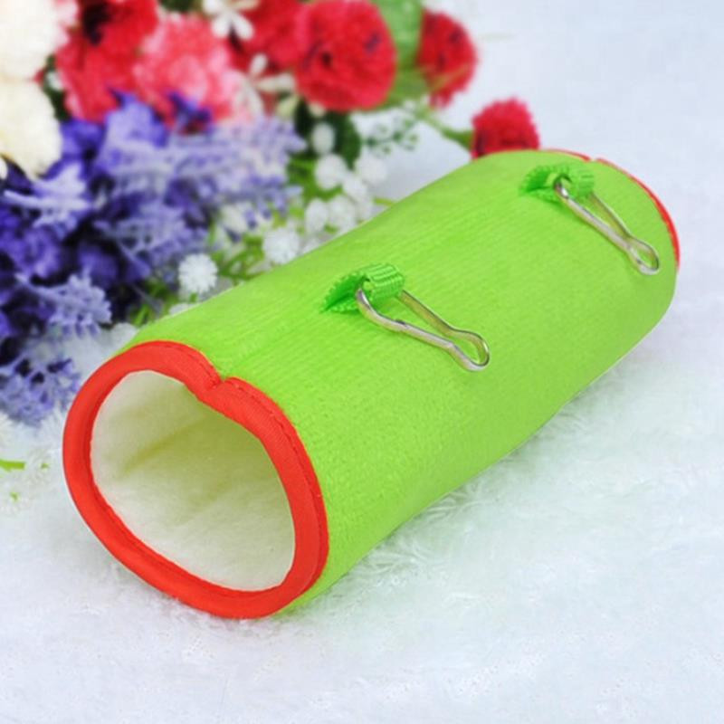 Hamster Cage Tunnel Hammock Ζεστό βελούδινο παιχνίδι χάμστερ με σωλήνα κρεβατιού μικρού ζώου Χάμστερ για κουνάβι αρουραίος Ινδικό χοιρίδιο