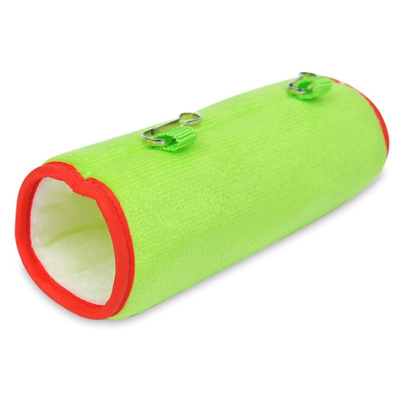 Hamster Cage Tunnel Hammock Ζεστό βελούδινο παιχνίδι χάμστερ με σωλήνα κρεβατιού μικρού ζώου Χάμστερ για κουνάβι αρουραίος Ινδικό χοιρίδιο