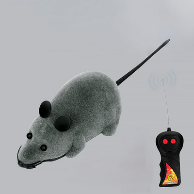 Kačių žaislai Interaktyvi elektrinė pelė Belaidis nuotolinio valdymo pultas Modeliavimas Gyvūnų Žaislai Juokingi Kačiuko persekiojimas Žaislas Kačių priedai Naminiai gyvūnai