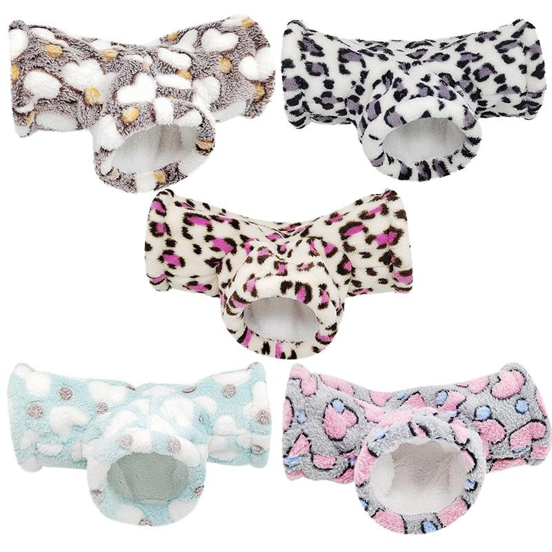 Κρεβάτι Hamster Toy Tunnel Ζεστό βελούδινο παιχνίδι χάμστερ Tube 3-Way Small Animal Tunnel Cage for Hamster Guinea Pig Small Animal