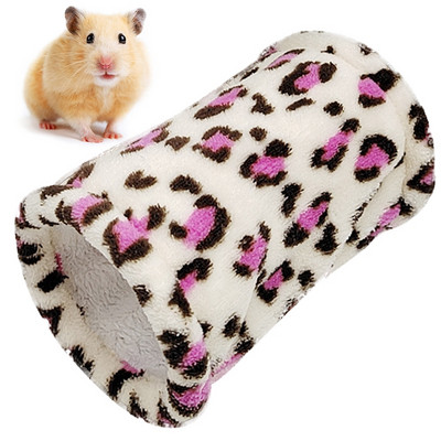Σήραγγα χάμστερ ινδικό χοιρίδιο κρεβατιού σκαντζόχοιρος Σωλήνας βελούδινα τσιντσιλά τούνελ για μικρά ζώα κρεβάτι ύπνου για κατοικίδια Κλουβί για κατοικίδια Αξεσουάρ χάμστερ