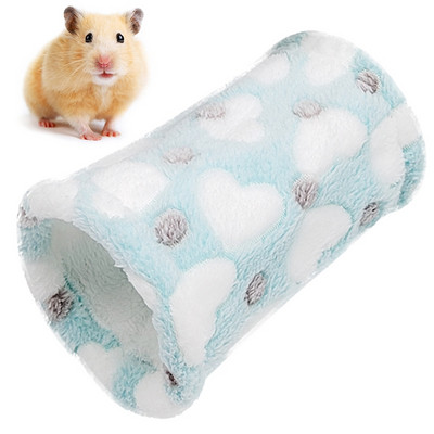 Σήραγγα χάμστερ ινδικό χοιρίδιο κρεβατιού σκαντζόχοιρος Σωλήνας βελούδινα τσιντσιλά τούνελ για μικρά ζώα κρεβάτι ύπνου για κατοικίδια Κλουβί για κατοικίδια Αξεσουάρ χάμστερ