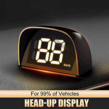 Universal GPS αυτοκινήτου HUD 5V USB Head Up Display Ψηφιακό ταχύμετρο Αναπτήρα τσιγάρων Plug&Play Μεγάλη γραμματοσειρά KMH/MPH Αξεσουάρ αυτοκινήτου