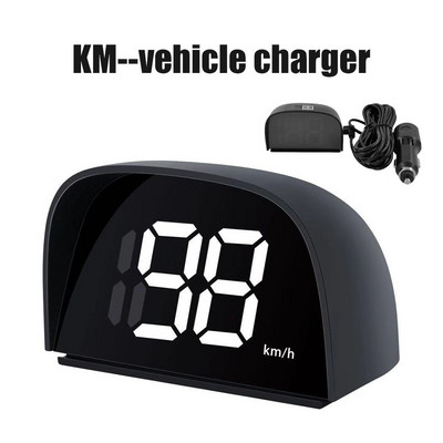 Univerzális autós GPS HUD 5V USB Head Up kijelző Digitális sebességmérő szivargyújtó Plug&Play nagy betűtípus KMH/MPH autós tartozékok
