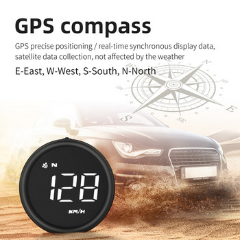 Οθόνη GPS HUD Head-Up Αυτοκινήτου Ταχύμετρο Οθόνης Χιλιομετρητής Οθόνης Ταχύμετρου Αυτοκινήτου Συστήματα προειδοποίησης ασφαλείας