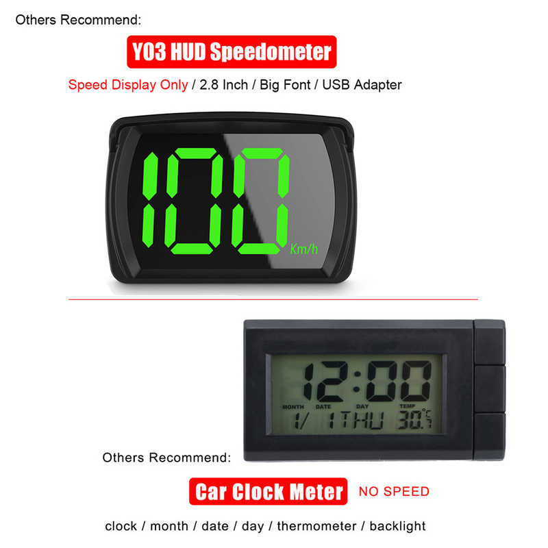 Univerzális autós HUD Head Up kijelző OBD2 sebességtúllépésre figyelmeztető rendszer szélvédő projektor sebességmérő digitális autótartozékok