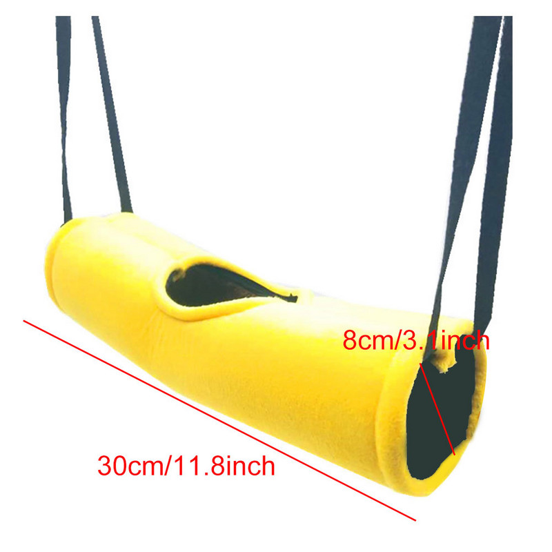 Puha meleg alagút hörcsögház kisállat alvó játék ketrecben függő hinta függőágy