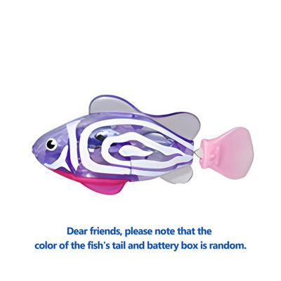 Cat Interactive Toy Pet Kitten LED Light Ρομπότ ψαριών κολύμβησης Παιχνίδι ψαριών για εκπαίδευση γατών και βοηθήματα συμπεριφοράς Παιχνίδια Αξεσουάρ για γάτες