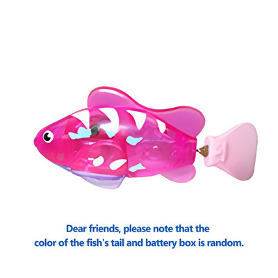 Cat Interactive Toy Pet Kitten LED Light Ρομπότ ψαριών κολύμβησης Παιχνίδι ψαριών για εκπαίδευση γατών και βοηθήματα συμπεριφοράς Παιχνίδια Αξεσουάρ για γάτες