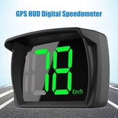 GPS HUD digitális sebességmérő Plug and Play minden autóhoz Nagy betűtípus KMH MPH autós kiegészítők