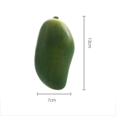 Szimulációs Fruit Mango Model Aomang Agravated Stúdió Vázlatok Ételforgatás Kellékek Tej Tea Ablakdísz Díszek