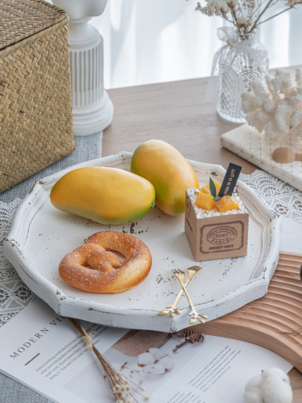 Szimulációs Fruit Mango Model Aomang Agravated Stúdió Vázlatok Ételforgatás Kellékek Tej Tea Ablakdísz Díszek