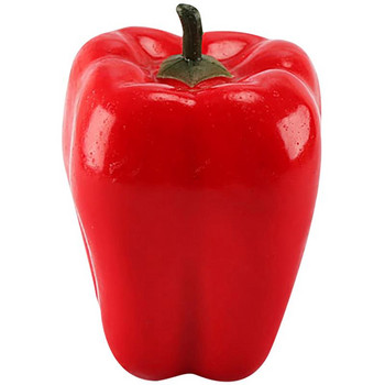2τμχ Τεχνητή Προσομοίωση Τροφίμων Λαχανικά Ψεύτικη πιπεριά τσίλι Φρούτα φωτογραφίας στηρίγματα για διακόσμηση δωματίου Διακόσμηση σπιτιού