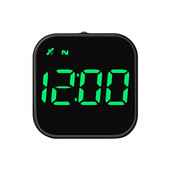 Mini Car Universal HUD Head Up Display 2,5 ιντσών με ταχύτητα MPH, κατεύθυνση οδήγησης πυξίδας, υπενθύμιση οδήγησης κούρασης