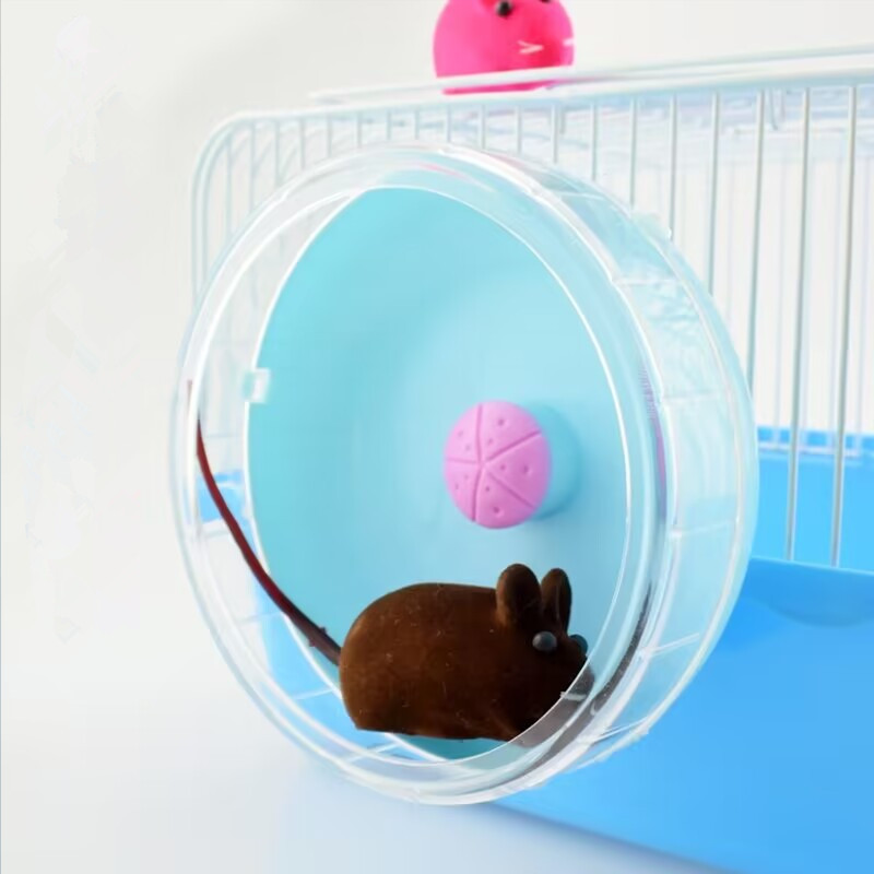 Chinchilla Hamster Wheel Εξαιρετικά αθόρυβος κυλινδρικός διάδρομος ινδικό χοιρίδιο τρέξιμο αθλητικών στρογγυλών τροχών Παιχνίδια αρουραίων Αξεσουάρ κλουβιού κατοικίδιων ζώων