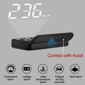 OBD2 HUD Car Head Up Display Οθόνη ταχύμετρου επί του οχήματος Προβολέας παρμπρίζ υπολογιστή Ψηφιακά ηλεκτρονικά αξεσουάρ αυτοκινήτου M3