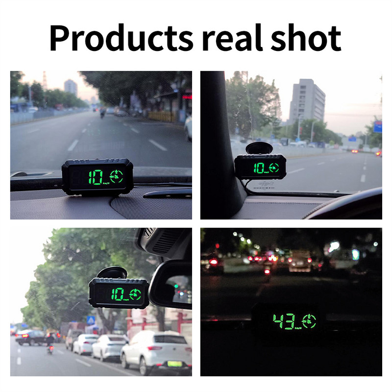 NOYAFA NF-G7 GPS Sebességmérő Digitális Riasztás Emlékeztető Auto Head-Up Display Digitális Mérő Hud Head Up Display autós kiegészítők 2023