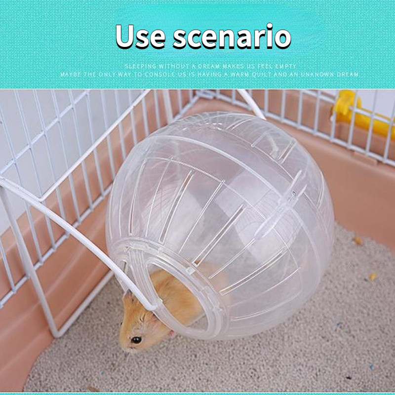 14 cm-es hörcsög sportlabda játék játékok Görgőpatkány kisállat rágcsáló egerek futó kocogás hörcsög gerelé gyakorló labdák tartozékok